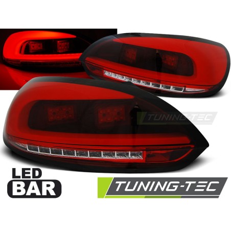 FEUX ARRIÈRE LED BAR ROUGE BLANC pour VW SCIROCCO III 08-04.14