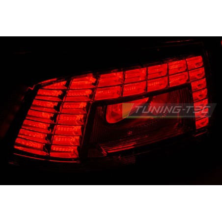 Feux arrière LED rouge blanc pour VW Passat B7 berline 10.10-10.14 Feux arrière LED rouge blanc pour VW Passat B7 berline 10.10-10.14
