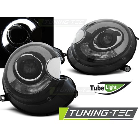 PHARES TUBE LIGHT NOIR pour BMW MINI (COOPER) 06-14