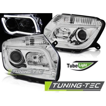 DACIA DUSTER 04.10-14 TUBE LIGHT CHROME DACIA DUSTER 04.10-14 TUBE LIGHT CHROME