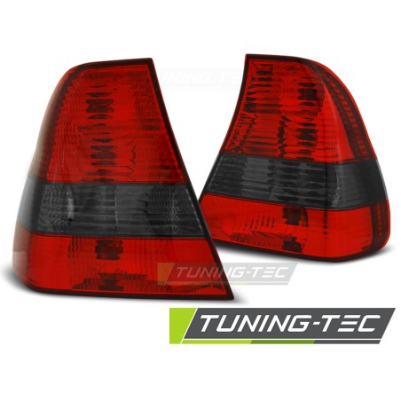 Feux arrière rouge fumé pour BMW E46 06.01-12.04 Compact Feux arrière rouge fumé pour BMW E46 06.01-12.04 Compact