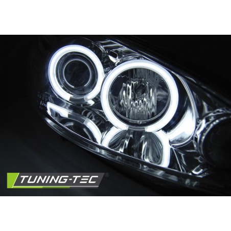 PEUGEOT 206 02- ANGEL EYES CHROME CCFL