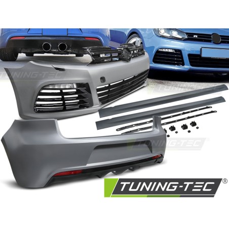 Kit carrosserie sport compatible VW Golf 6 Kit carrosserie sport compatible VW Golf 6