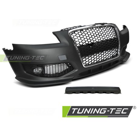 Pare-chocs avant sport chrome noir compatible AUDI A3 06.05-04.08 Pare-chocs avant sport chrome noir compatible AUDI A3 06.05-04.08