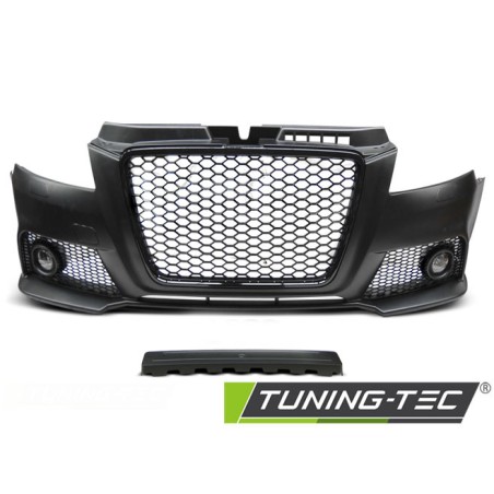 Pare-chocs avant sport noir compatible AUDI A3 08-12 Pare-chocs avant sport noir compatible AUDI A3 08-12