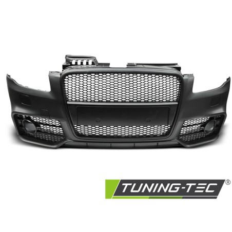 Pare-chocs avant sport noir compatible AUDI A4 04-08