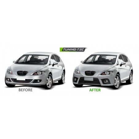 Pare-chocs avant sport compatible SEAT LEON 06.05-09 Pare-chocs avant sport compatible SEAT LEON 06.05-09