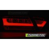Feux arrière LED BAR rouge fumé pour AUDI A5 07-06.11 Feux arrière LED BAR rouge fumé pour AUDI A5 07-06.11