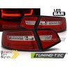 Feux arrière à LED rouge séquentiel pour AUDI A6 08-11 berline Feux arrière à LED rouge séquentiel pour AUDI A6 08-11 berline