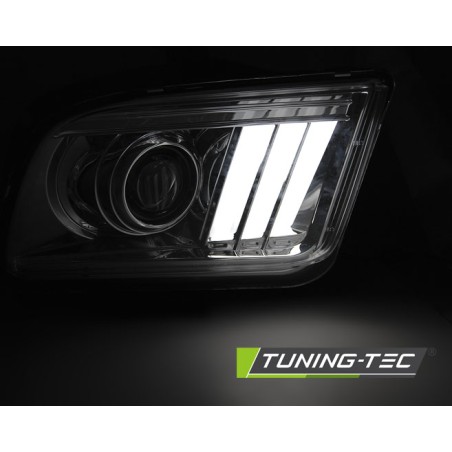 FORD MUSTANG 04-09 TUBE LIGHT CHROME SÉQUENTIEL