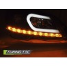 Phares TUBE LIGHT noirs pour MERCEDES W204 11-14 Phares TUBE LIGHT noirs pour MERCEDES W204 11-14