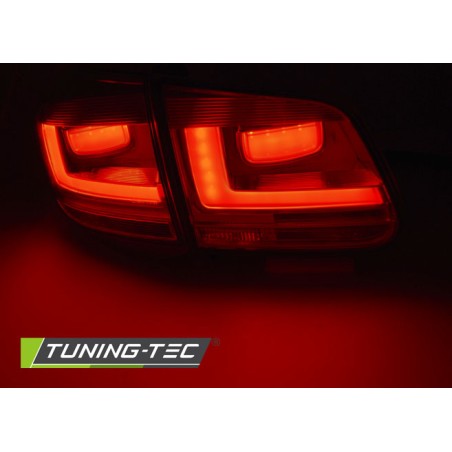 Feux arrière LED BAR rouge pour VW TIGUAN 07-07.11 LED BAR rouge