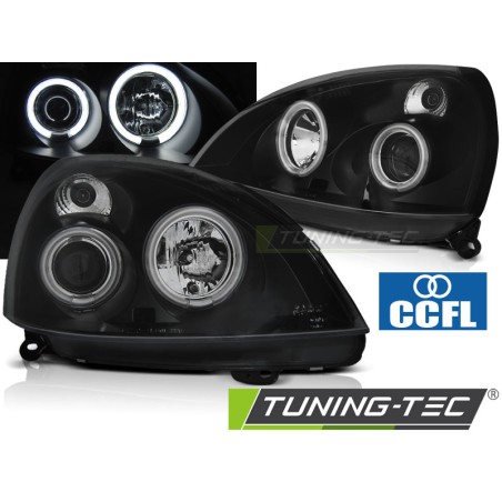 RENAULT CLIO II 06.01-09.05 ANGEL EYES CCFL NOIR