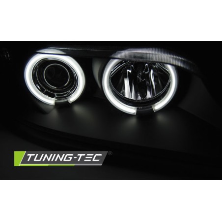 Phares Angel Eyes CCFL Noir pour BMW Z3 01.96-02