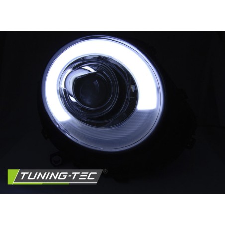 PHARES TUBE LIGHT NOIR pour BMW MINI (COOPER) 06-14