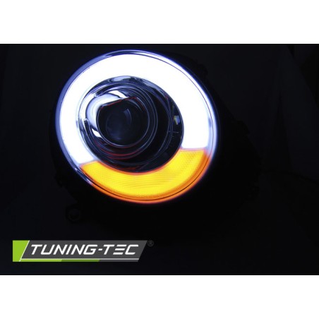 PHARES TUBE LIGHT CHROME pour BMW MINI (COOPER) 06-14 PHARES TUBE LIGHT CHROME pour BMW MINI (COOPER) 06-14