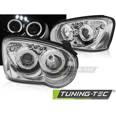 SUBARU IMPREZA II GD 03-05 ANGEL EYES CHROME