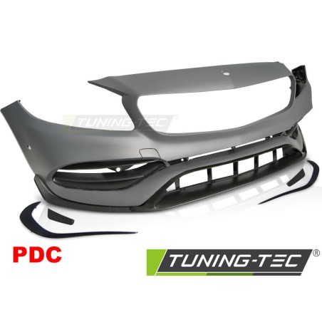 Pare-chocs avant sport PDC compatible avec MERCEDES A-KLASA W176 15-18
