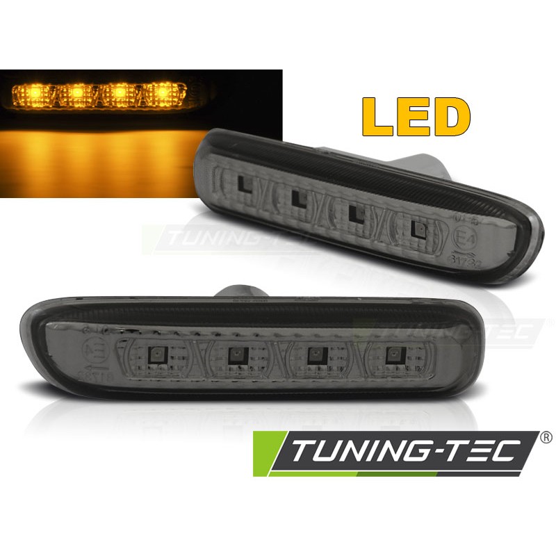 CLIGNOTANT LATÉRAL FUMÉ LED compatible BMW E46 2D / 4D 98-01 CLIGNOTANT LATÉRAL FUMÉ LED compatible BMW E46 2D / 4D 98-01