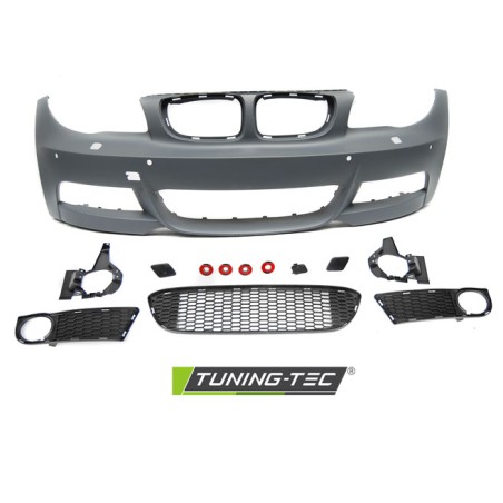 Pare-chocs avant sport PDC compatible avec BMW E81/E82/87/E88 LCI 07-13 Pare-chocs avant sport PDC compatible avec BMW E81/E82/87/E88 LCI 07-13