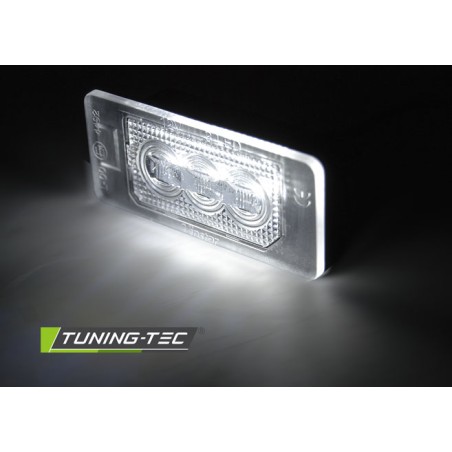 Feux de plaque LED 3xLED compatibles avec VW Golf VI Variant / Jetta VI / Passat B6, B7 Variant / Sharan II avec Canbus Feux de plaque LED 3xLED compatibles avec VW Golf VI Variant / Jetta VI / Passat B6, B7 Variant / Sharan II avec Canbus