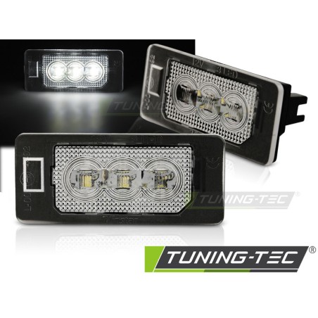 Feux de plaque LED 3xLED compatibles AUDI Q5 / A4 08-10 / A5 / TT / VW PASSAT B6 KOMBI Feux de plaque LED 3xLED compatibles AUDI Q5 / A4 08-10 / A5 / TT / VW PASSAT B6 KOMBI