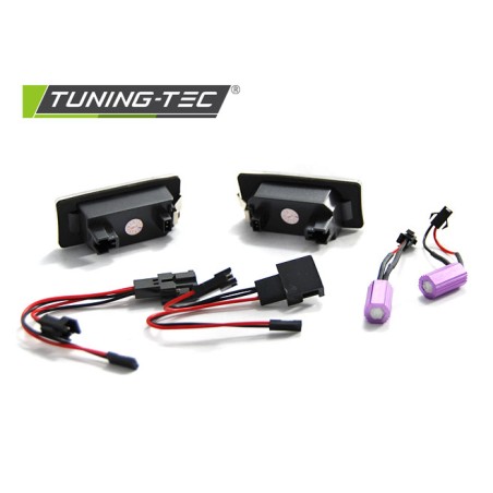 Feux de plaque LED 3xLED compatibles AUDI Q5 / A4 08-10 / A5 / TT / VW PASSAT B6 KOMBI Feux de plaque LED 3xLED compatibles AUDI Q5 / A4 08-10 / A5 / TT / VW PASSAT B6 KOMBI