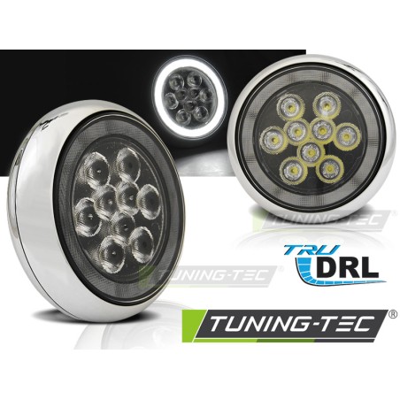 Feux antibrouillard ANGEL EYES LED DRL universels pour BMW MINI COOPER