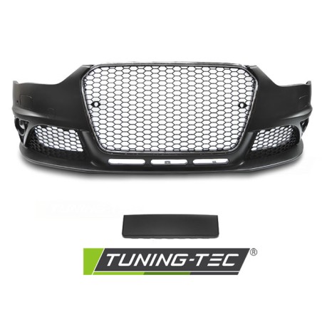 Pare-chocs avant sport chrome noir PDC compatible AUDI A4 B8 12-15 Pare-chocs avant sport chrome noir PDC compatible AUDI A4 B8 12-15