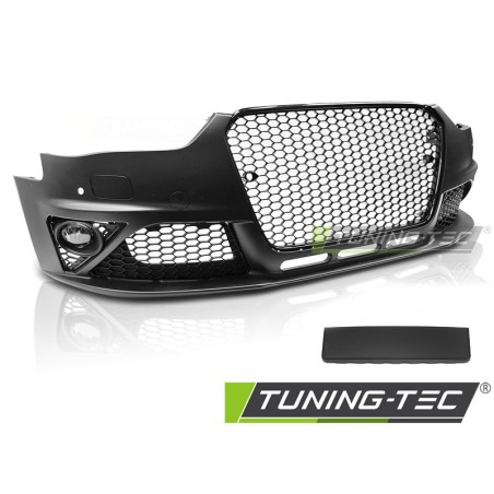 Pare-chocs avant sport noir PDC pour AUDI A4 B8 12-15 Pare-chocs avant sport noir PDC pour AUDI A4 B8 12-15
