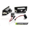 ÉCLAIRAGE LED 3x PLAQUE TRANSPARENT compatible BMW E90 / F30 / F32 / E39 / E60 / F10 / X3 / X5 / X6 ÉCLAIRAGE LED 3x PLAQUE TRANSPARENT compatible BMW E90 / F30 / F32 / E39 / E60 / F10 / X3 / X5 / X6