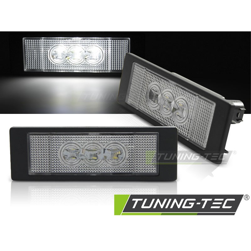 ÉCLAIRAGE PLAQUE LED 3x TRANSPARENT compatible BMW E63/E64/E81/E87/Z4/MINI ÉCLAIRAGE PLAQUE LED 3x TRANSPARENT compatible BMW E63/E64/E81/E87/Z4/MINI
