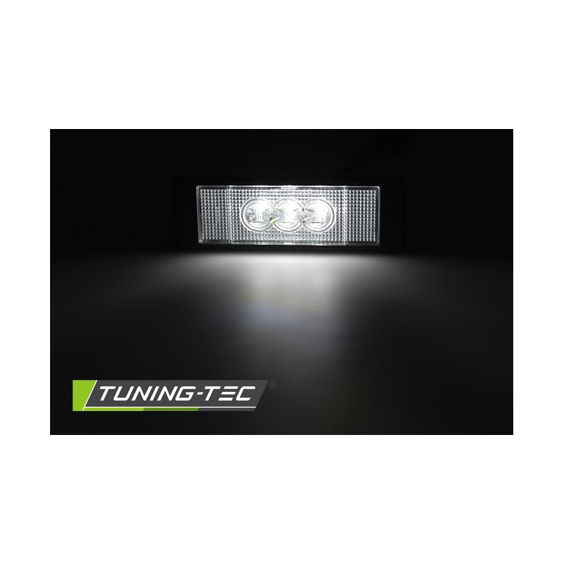 ÉCLAIRAGE PLAQUE LED 3x TRANSPARENT compatible BMW E63/E64/E81/E87/Z4/MINI ÉCLAIRAGE PLAQUE LED 3x TRANSPARENT compatible BMW E63/E64/E81/E87/Z4/MINI