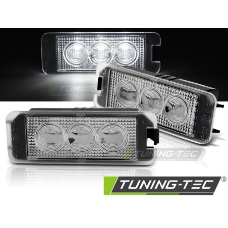 Lumières LED de plaque 3xLED compatibles avec VW Golf IV, V, VI, VII Passat B6, Passat CC, Scirocco Lumières LED de plaque 3xLED compatibles avec VW Golf IV, V, VI, VII Passat B6, Passat CC, Scirocco