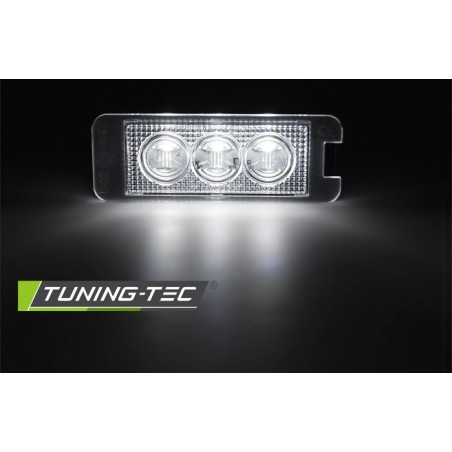 Lumières LED de plaque 3xLED compatibles avec VW Golf IV, V, VI, VII Passat B6, Passat CC, Scirocco Lumières LED de plaque 3xLED compatibles avec VW Golf IV, V, VI, VII Passat B6, Passat CC, Scirocco