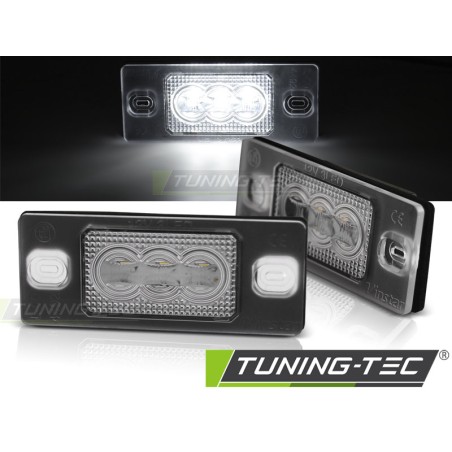 Feux de plaque LED 3xLED compatibles avec VW TIGUAN / TOUAREG / GOLF V VARIANT / PORSCHE CAYENNE avec Canbus Feux de plaque LED 3xLED compatibles avec VW TIGUAN / TOUAREG / GOLF V VARIANT / PORSCHE CAYENNE avec Canbus