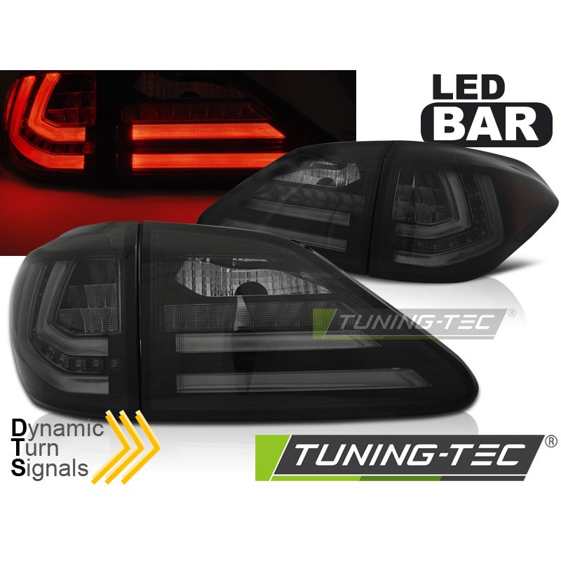 LEXUS RX III 350 09-12 LED FUMÉ SÉQUENTIEL LEXUS RX III 350 09-12 LED FUMÉ SÉQUENTIEL
