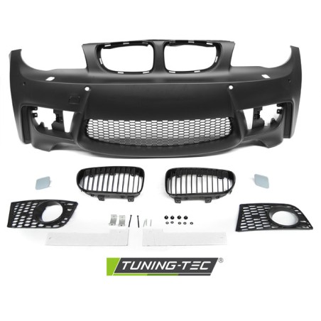 Pare-chocs avant style sport coupé PDC compatible BMW E81/82/87/88 04-13 Pare-chocs avant style sport coupé PDC compatible BMW E81/82/87/88 04-13