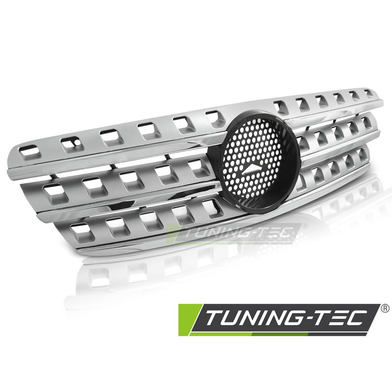 Grille Sport Chrome Argent pour MERCEDES W163 98-05 Grille Sport Chrome Argent pour MERCEDES W163 98-05