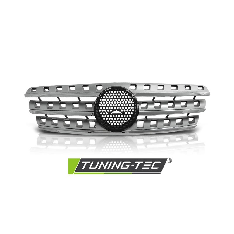 Grille Sport Chrome Argent pour MERCEDES W163 98-05 Grille Sport Chrome Argent pour MERCEDES W163 98-05