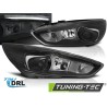 FORD FOCUS MK3 14-18 LED DRL NOIR (LED OEM) FORD FOCUS MK3 14-18 LED DRL NOIR (LED OEM)