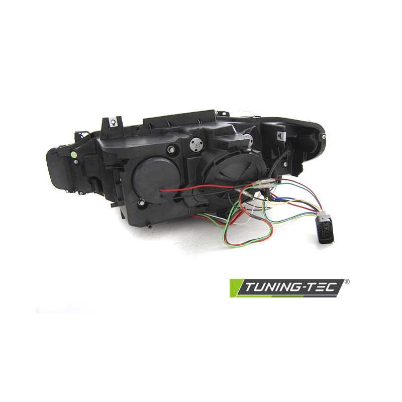 PHARES ANGEL EYES LED DRL NOIR pour BMW F30/F31 10.11 - 05.15 PHARES ANGEL EYES LED DRL NOIR pour BMW F30/F31 10.11 - 05.15