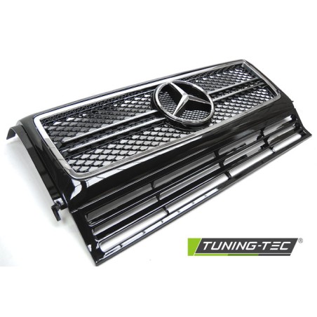 Grille sport noir chrome compatible Mercedes W463 90-12