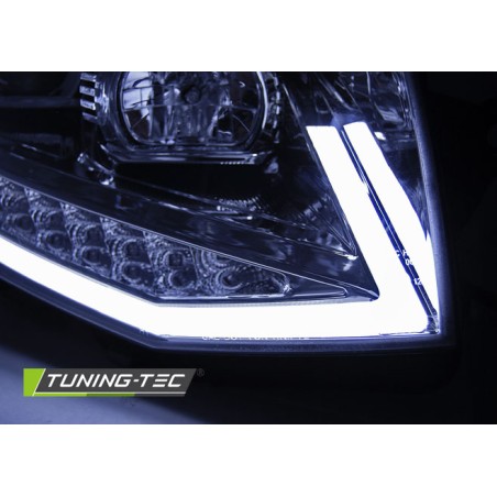 PHARES TUBE LIGHT DRL CHROME pour VW T6 15-19