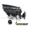 Phares Angel Eyes LED Chrome pour BMW E46 05.98-08.01 S/T Phares Angel Eyes LED Chrome pour BMW E46 05.98-08.01 S/T