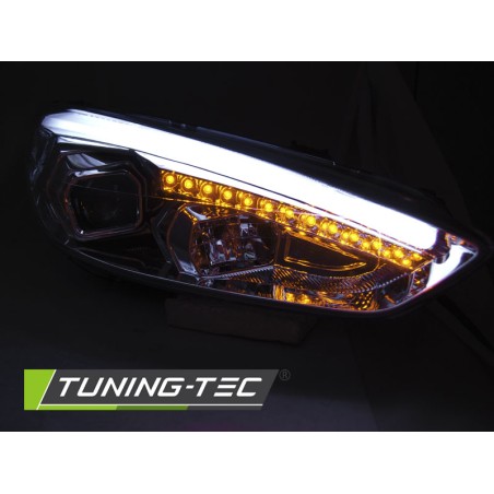 FORD FOCUS MK3 15-18 DRL LED CHROME