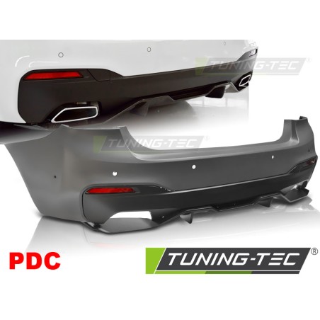 Pare-chocs arrière style performance PDC pour BMW G30 17-20