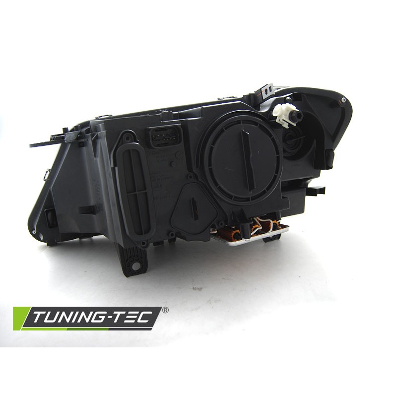 Phares Angel Eyes LED noirs pour BMW X3 F25 10-07.14 Phares Angel Eyes LED noirs pour BMW X3 F25 10-07.14