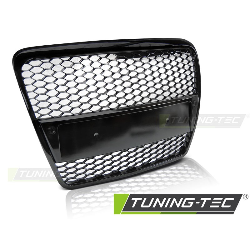Grille Sport Noir Brillant pour AUDI A6 (C6) 04.04-08 Grille Sport Noir Brillant pour AUDI A6 (C6) 04.04-08