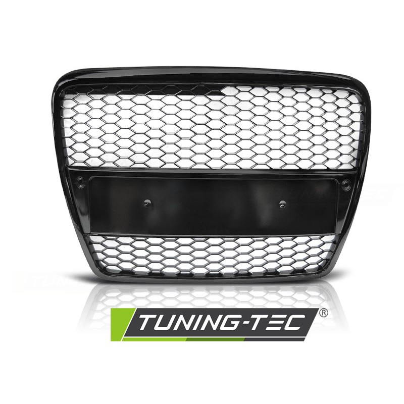 Grille Sport Noir Brillant pour AUDI A6 (C6) 04.04-08 Grille Sport Noir Brillant pour AUDI A6 (C6) 04.04-08